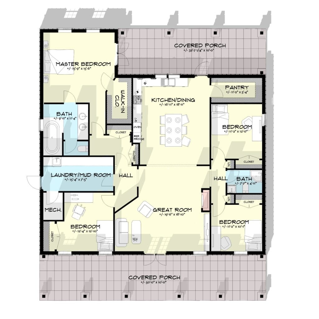 PL2604BARN02 Floor Plan