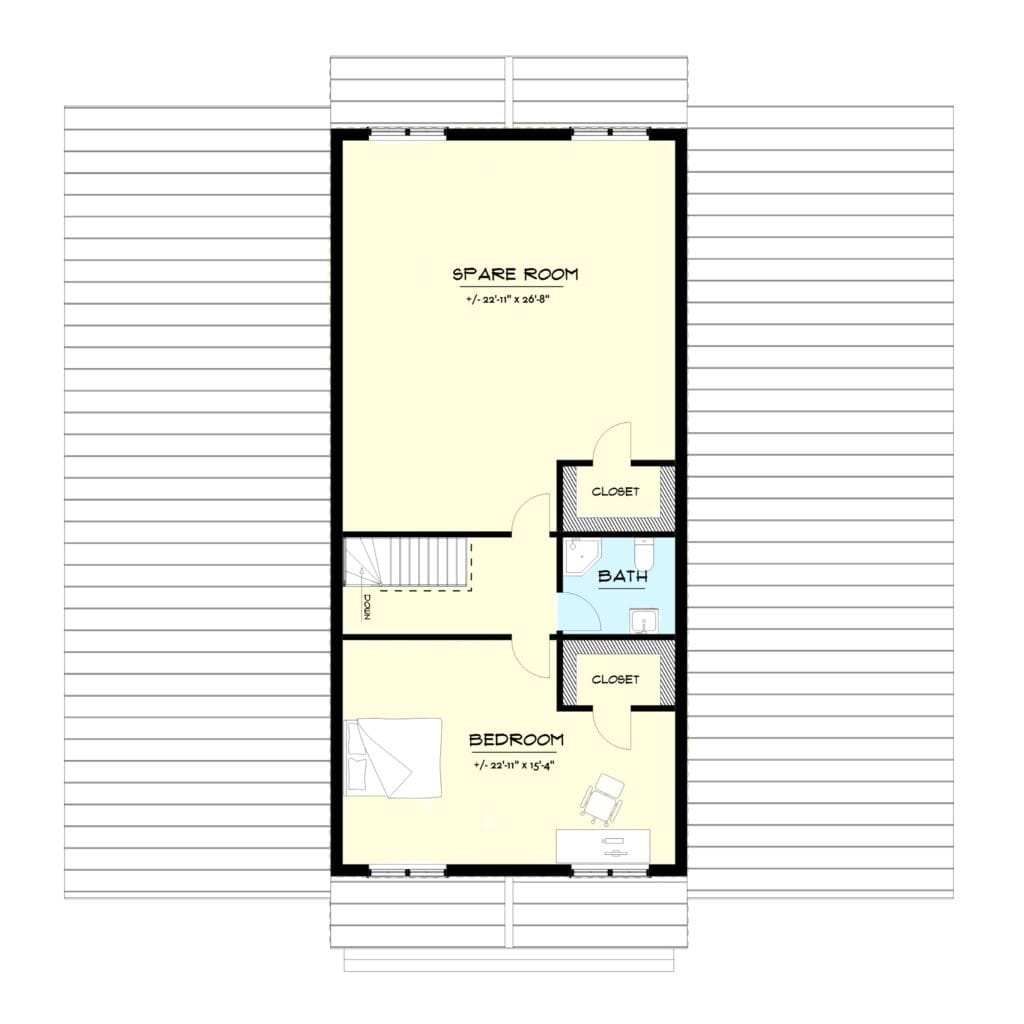 Barn 01 Floor Plan Second Floor