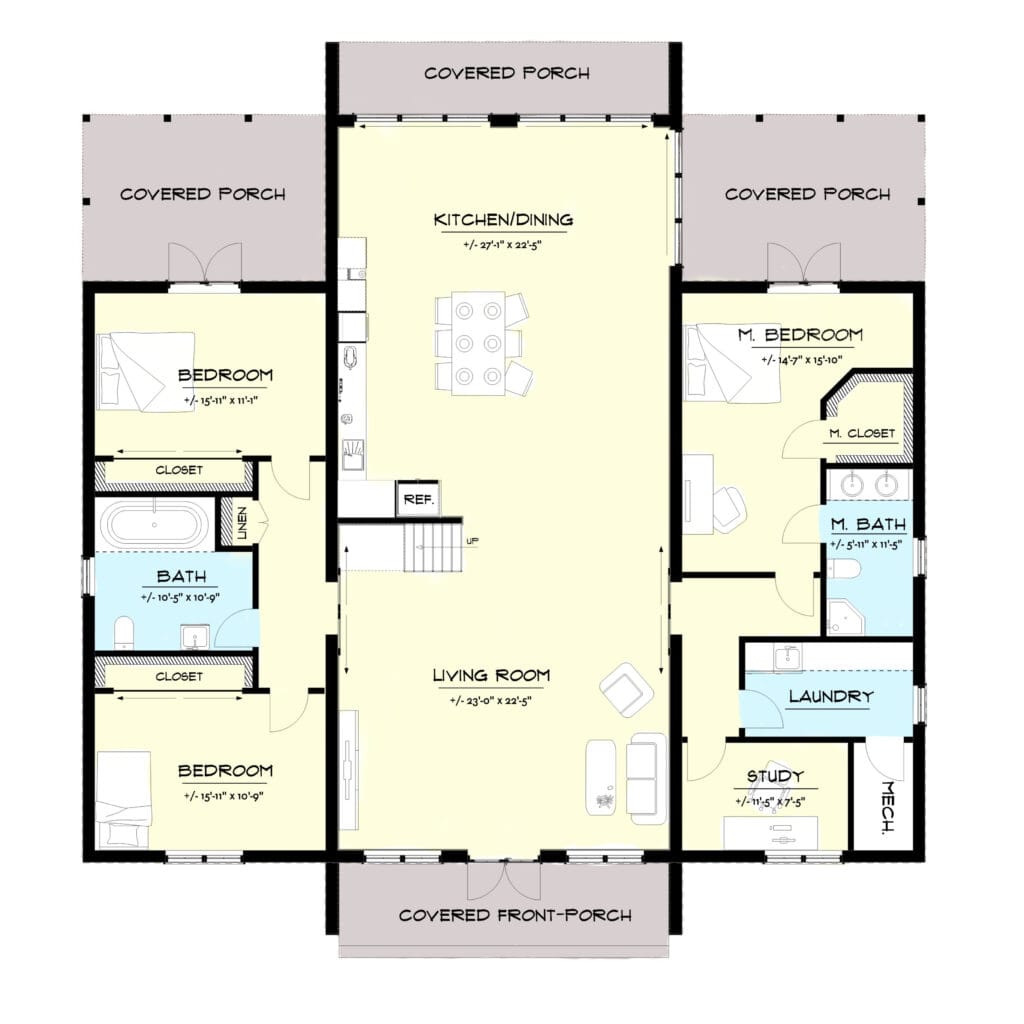 Barn 01 Floor Plan First Floor