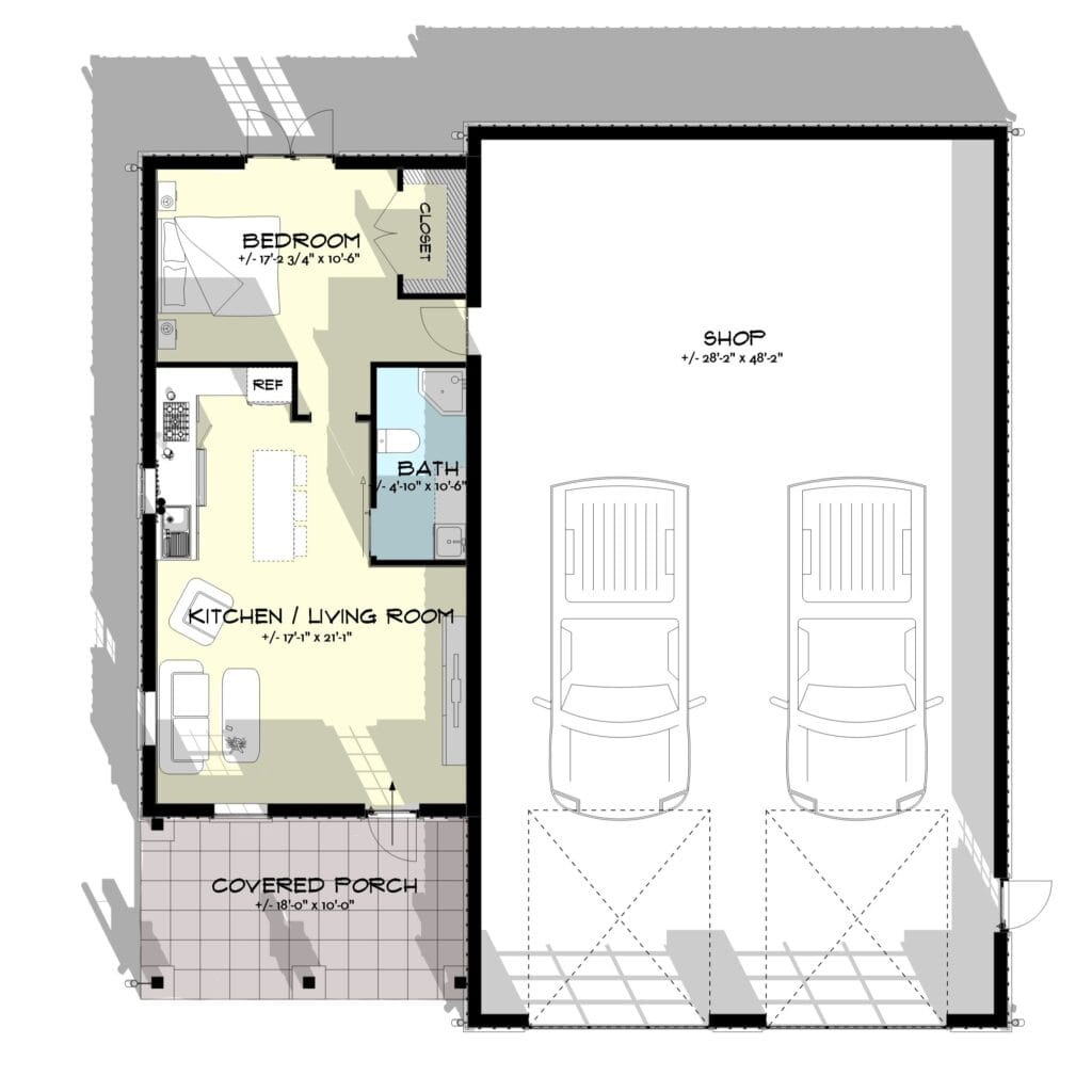 Barn 04 Floor Plan